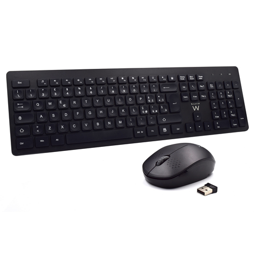 Ewent EW3255 keyboard Mouse included Universal QWERTY Italian Black