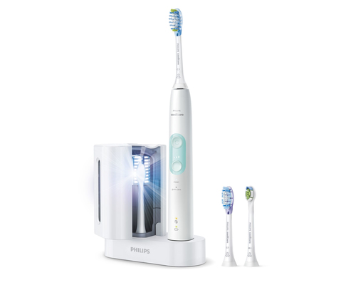Philips HX6483/53 electric toothbrush Adult Sonic toothbrush Blue, White