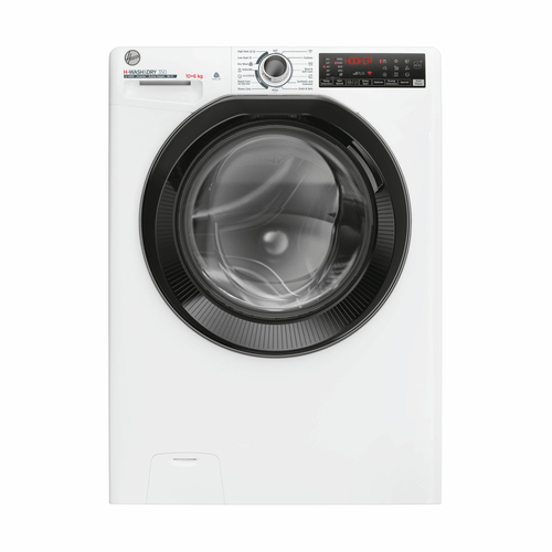 Hoover H-Wash&Dry 350 H3DPS41066TAMB80 Wifi Connected 10Kg/6Kg Washer Dryer with 1400 rpm - White - D Rated [Wash&Dry], A Rated [Wash Only], White - image 1