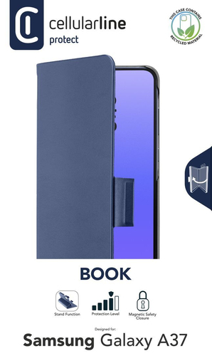 Cellularline Book чехол для мобильного телефона 17 cm (6.7") Фолио Синий