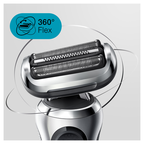 Braun Series 7 71-S1200s Foil shaver Trimmer Silver – image 3