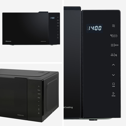 Hisense H23MOBS5H4 microwave Black Solo microwave Countertop – image 8