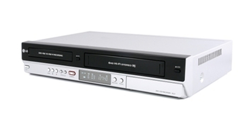 LG RC278 DVD/Blu-Ray player DVD recorder Black, Silver