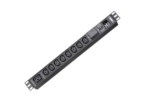 ATEN 9-Outlet 1U Basic PDU with – image 2