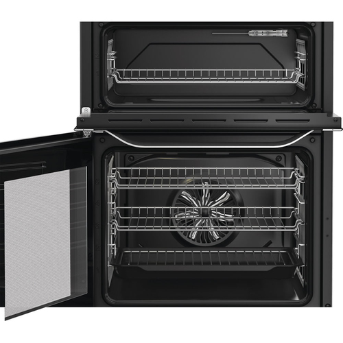 Hotpoint HDE6IDC2X 60cm Double Oven Electric Cooker in Stainless Steel - image 4