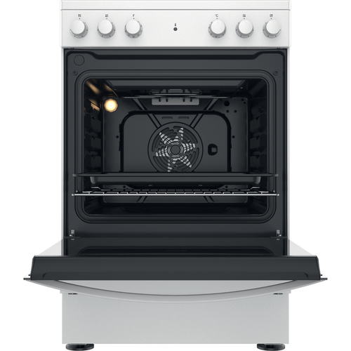 Indesit IS67V5KHW/UK cooker Freestanding cooker Electric Ceramic hob White – image 7
