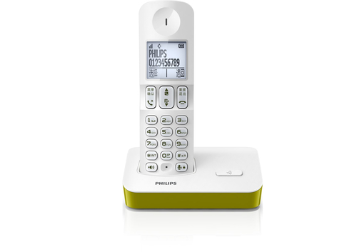 Philips DCTG2801G/93 telephone DECT telephone Caller ID Green, White – image 2