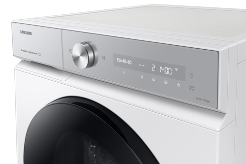 Samsung Series 8 AI Energy ecobubble™ WW11DB8B95GHU1 11kg WiFi Connected Washing Machine with 1400 rpm - White - A Rated, White - image 3