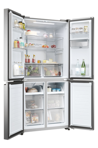 Haier HCR3818EWMM Total No Frost Multi-door American Fridge Freezer - Stainless Steel - E Rated, Stainless Steel - image 5