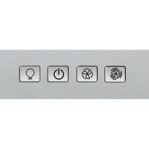 Hotpoint PHGC6.4 Flmx Chimney Cooker Hood - Silver/Grey - image 2