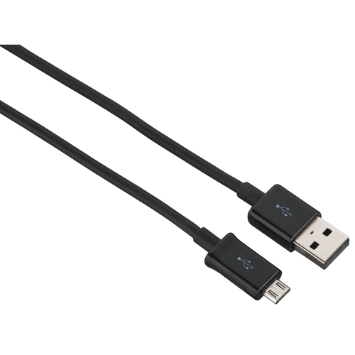 Hama 00200904 USB кабель USB 2.0 0,9 m USB A Micro-USB B 0,48 Gbit/s Черный