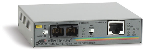 Allied Telesis AT-MC102XL-20 network media converter 1310 nm