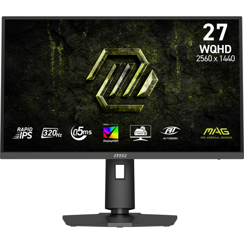 MSI MAG 274QPF X32 монитор для ПК 68,6 cm (27") 2560 x 1440 пикселей Wide Quad HD ЖК Черный