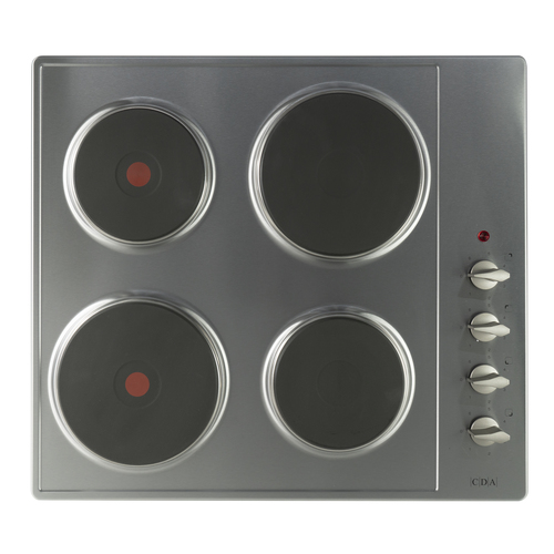 CDA HE6052SS hob Stainless steel Built-in – image 4