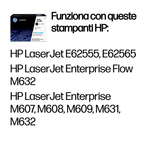 HP 37A – Toner nero originale