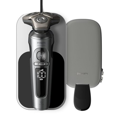 Philips SP9871/13 men's shaver Rotation shaver Trimmer Black, Silver – image 1