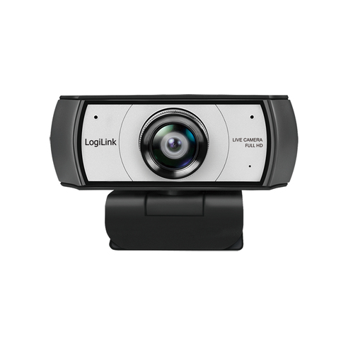LogiLink Conference HD USB webcam 120 dual microphone manual focus – Foto 3 von 9