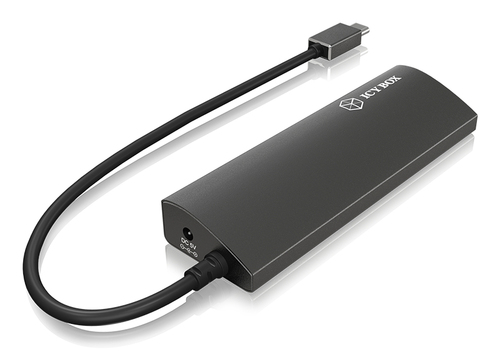 ICY BOX IB-AC6405-C usb-hub, afbeelding 3