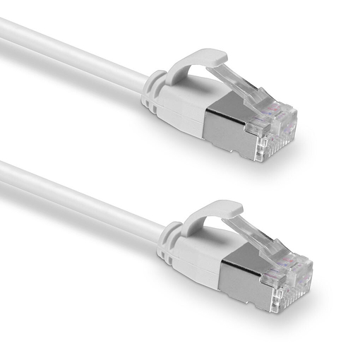 Lindy 3m Cat.6A U/FTP Ultra Slim Network Cable, Grey, afbeelding 4