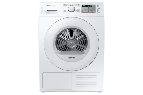 Samsung DV80TA020TH сушилка для белья Отдельно стоящий Фронтальная загрузка 8 kg Стальной, Белый