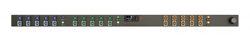 Vertiv MN03E9W1-30L138-6PS15D0A10-S power distribution unit (PDU) 30 AC outlet(s) 0U Black