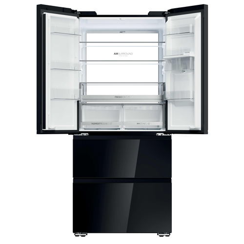 Haier HFKR7819DWGB(UK) side-by-side refrigerator Freestanding – image 3