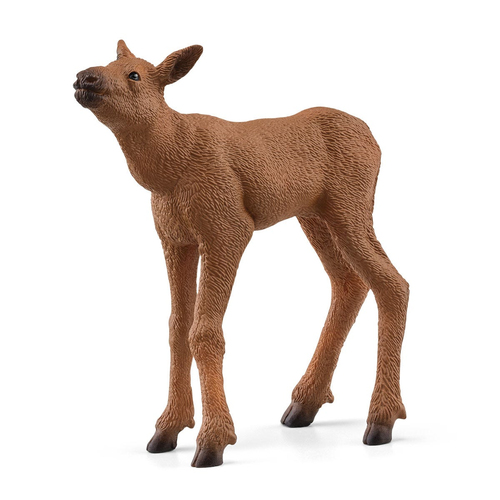 Schleich Wild Life Elchkuh mit Kalb speelfiguur, afbeelding 4
