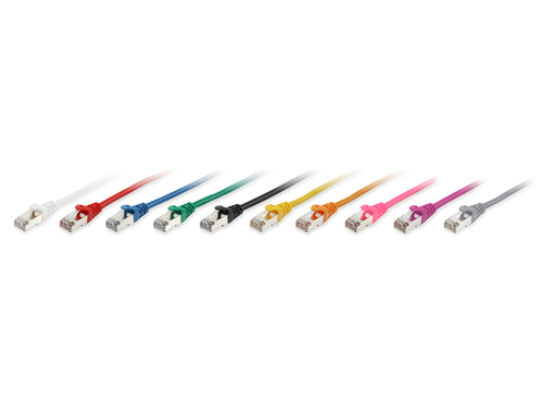 Equip Patchkabel Cat6A S/FTP 2xRJ45 3.00m grau LSZH, afbeelding 3