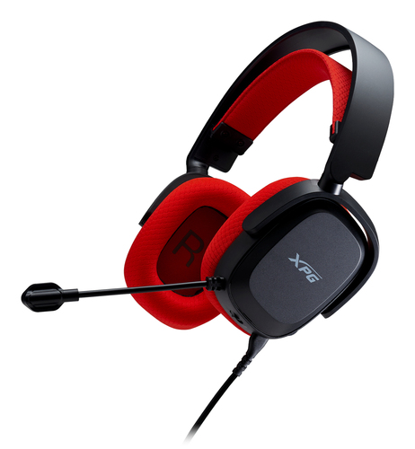 Gaming Headset XPG PRECOG STUDIO zwart/rood retail, afbeelding 3
