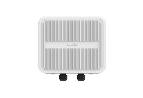 NEW ENGENIUS BROADBAND OUTDOOR 5GHZ DUAL RADIO 2X2 BRIDGE WITH INTEGRATED 18DBI