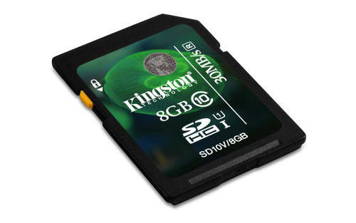 Kingston Technology 8GB SDHC UHS-I Card