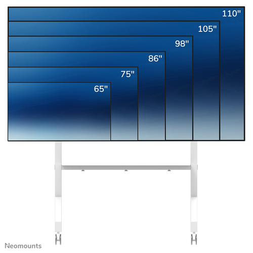 Neomounts FL50-575WH1 vloersteun tv-vloerstandaard, afbeelding 3