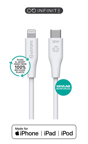 eSTUFF ES602270 кабель с разъемами Lightning 2 m Белый