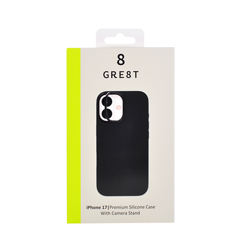 GRE8T GRS Silicone, Black iPhone17 Retail – image 9