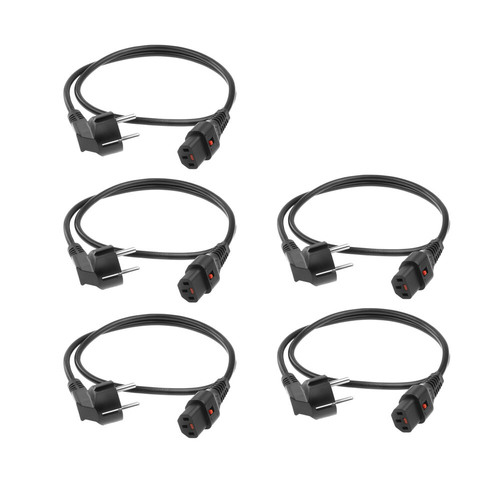 PWRCORD RA - C13 LOCK 2M 5PCS. 1 stk, afbeelding 4