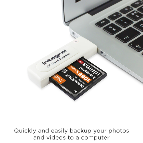 Integral USB 2.0 CARD READER SINGLE SLOT COMPACT FLASH ETAIL – image 3