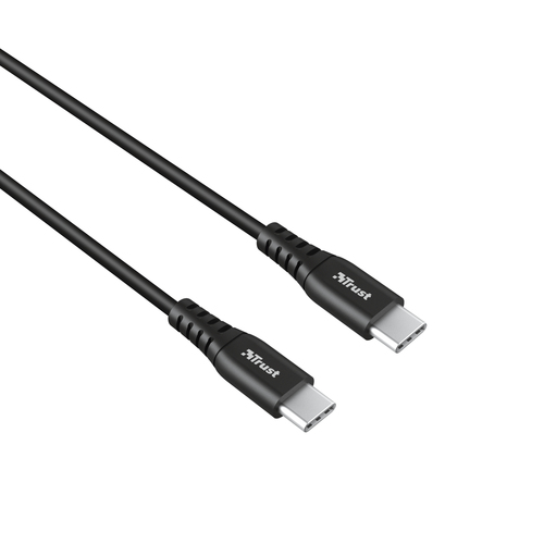 Trust 23765 USB кабель USB 2.0 1 m USB C 0,48 Gbit/s 15 W Черный
