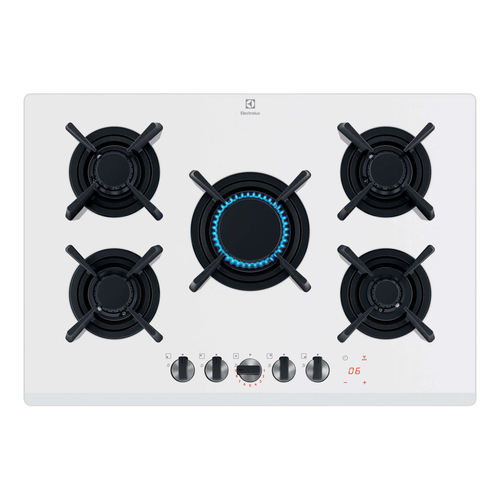 Electrolux KGG753753W Белый Встроенный 75 cm Газовый 5 зона(ы)