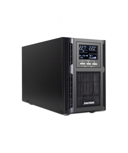 Vultech GS-1KVAS REV 2.4 источник бесперебойного питания Двойное преобразование (онлайн) 1 kVA 1000 W 3 розетка(и)