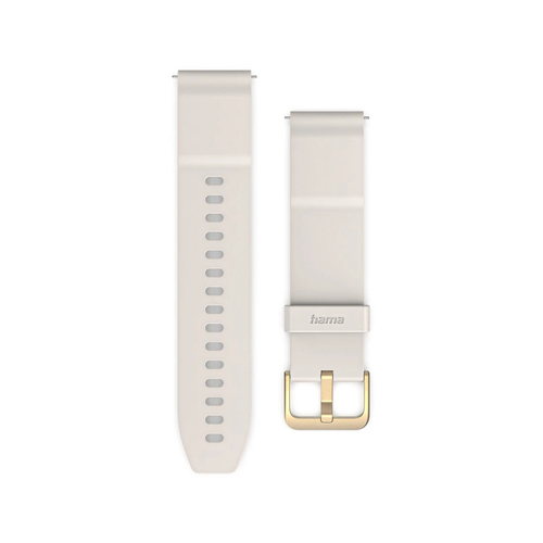 Hama 00178660 smart wearable accessory Ремешок Бежевый Силиконовый