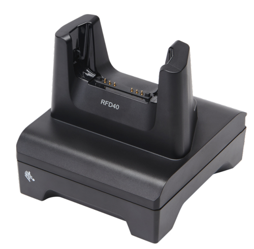Zebra CRD1S0T-RFD49-UNIV-CHG-1R зарядное устройство для мобильных устройств RFID-считыватель Черный Кабель переменного тока Для помещений