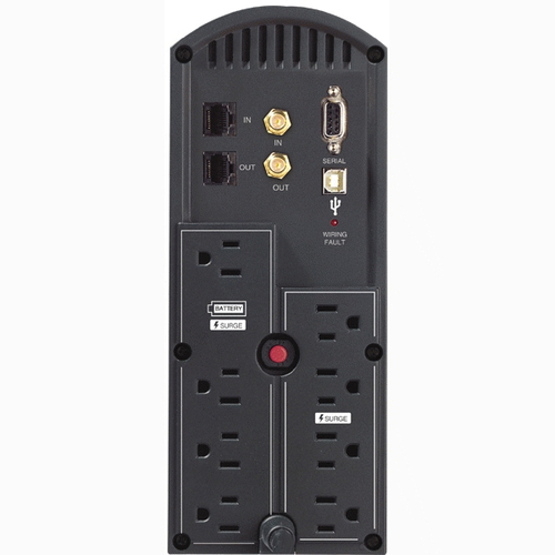 CyberPower CP1500AVRLCD sistema de alimentación ininterrumpida (UPS) Línea interactiva 1,5 kVA 900 W imagen 2
