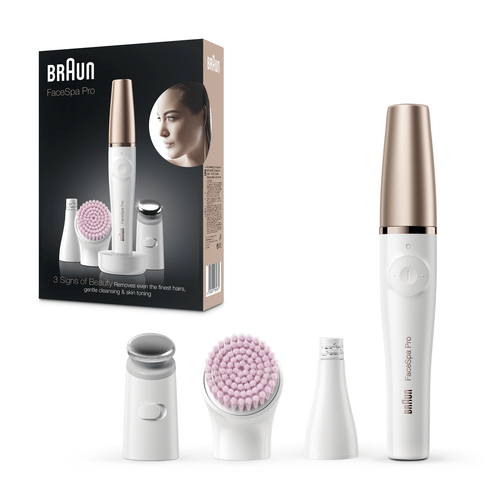 Braun FaceSpa Pro 912 10 tweezers White, Bronze – image 3