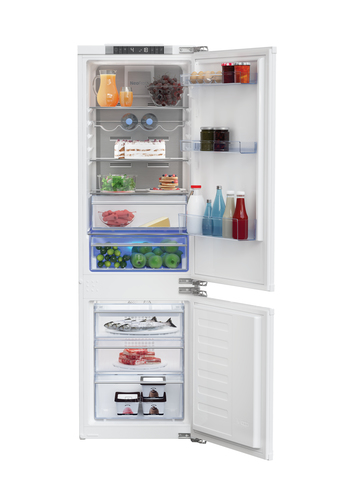 Beko BCNA275E4FN холодильник с морозильной камерой Встроенный 254 L Белый