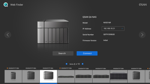 Origin Storage XN7008T võrkupääsu- ja varundusserver