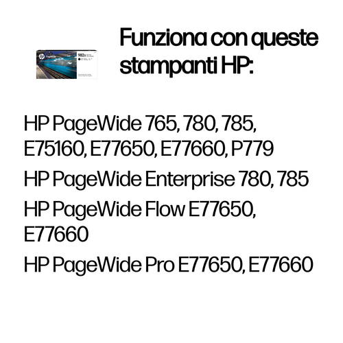 HP 982X – Cartuccia nero originale