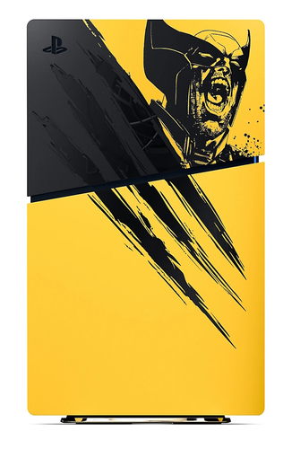 PlayStation 5 Slim Digital Edition + Wolverine Battle Yellow Limited Edition, afbeelding 2