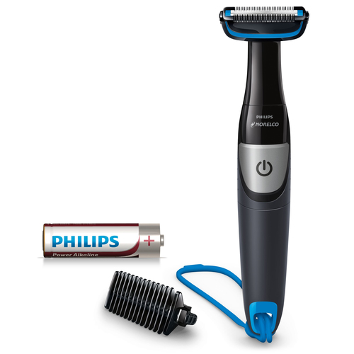 Philips Norelco Bodygroom 1100 BG1026/60 body groomer/shaver Black, Blue – image 2