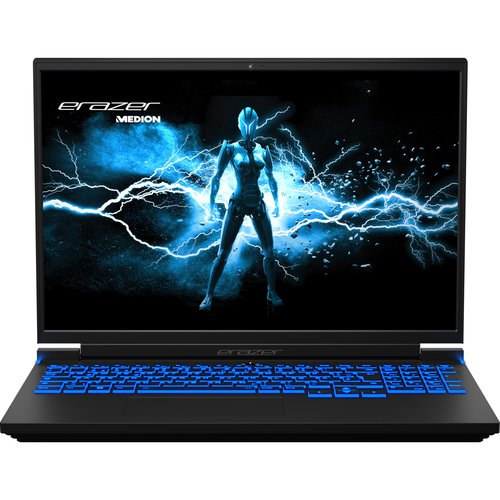 ERAZER Major X10 Intel® Core™ i7 i7-12700H Ноутбук 40,6 cm (16") Quad HD+ 16 GB DDR5-SDRAM 1 TB Твердотельный накопитель (SSD) Intel Arc A730M Wi-Fi 6 (802.11ax) Windows 11 Home Черный QWERTY