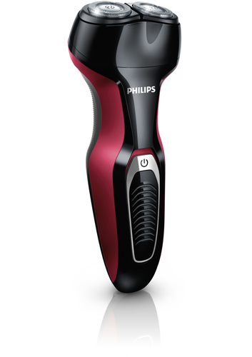 Philips Shaver series 300 S330 Rotation shaver Black, Red